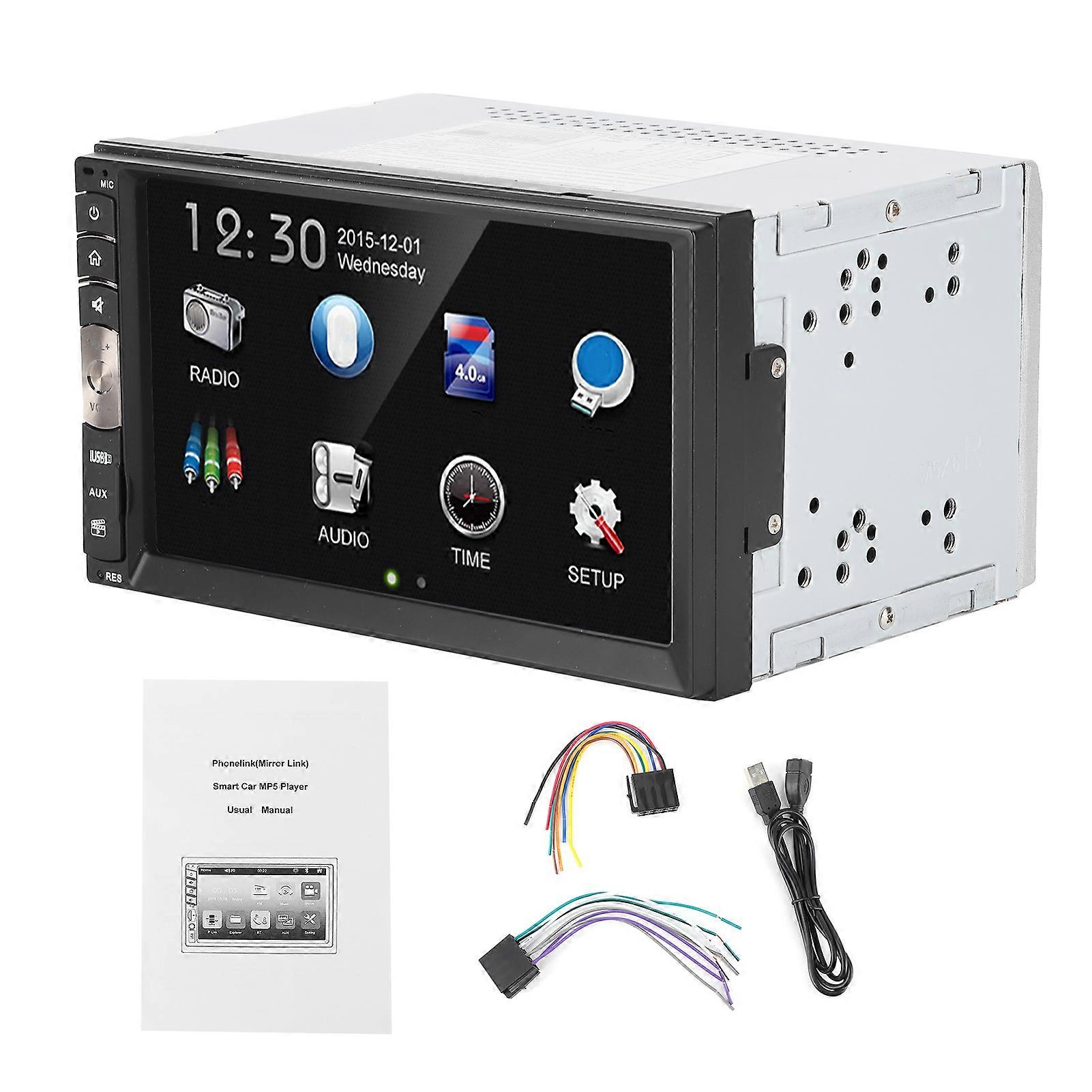 Lettore MP5 per auto per 2Din con Bluetooth e Touch Screen digitale