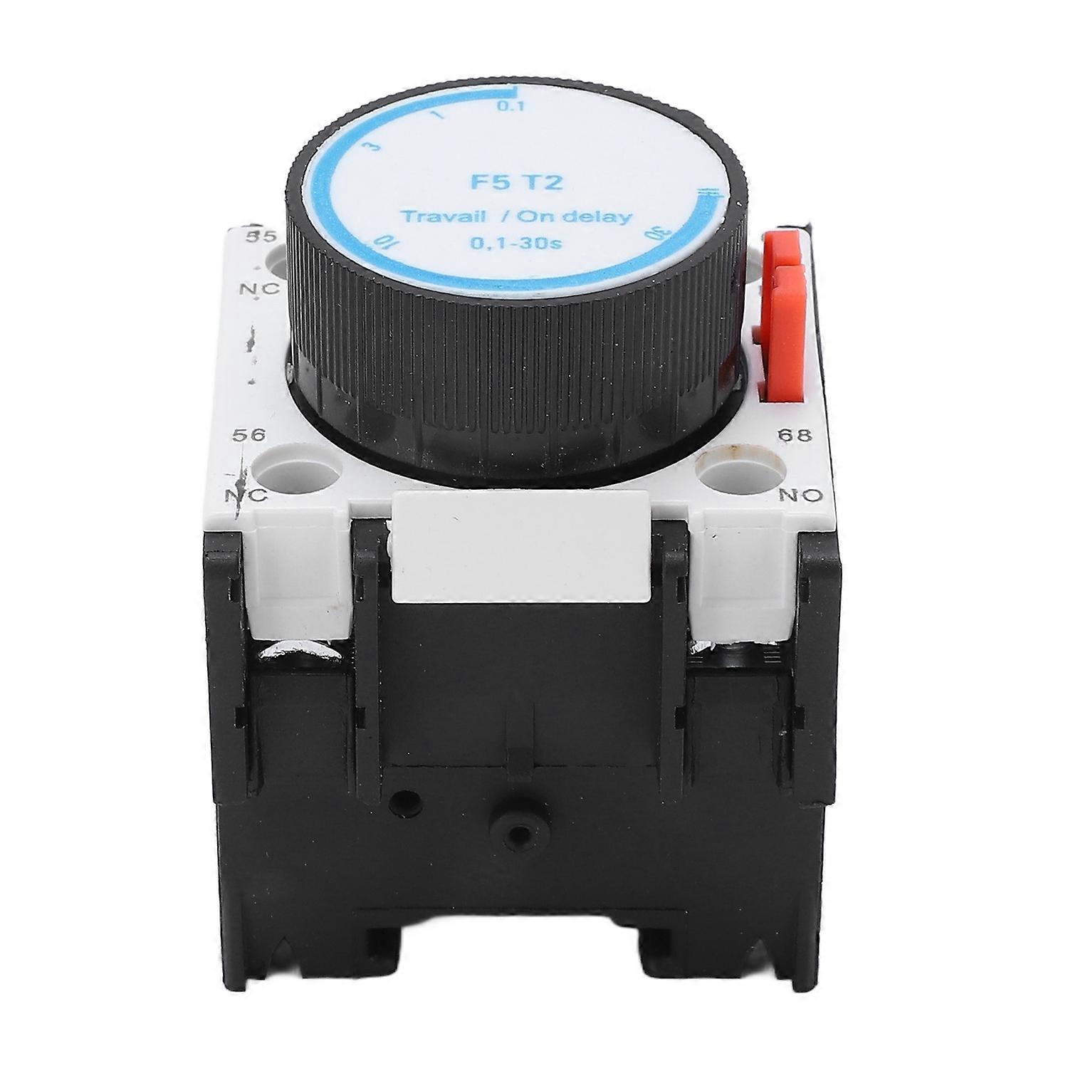 Air Delay Contact Scratch Resistance Waterproof Dustproof 1NO 1NC Time ON Delay Relay