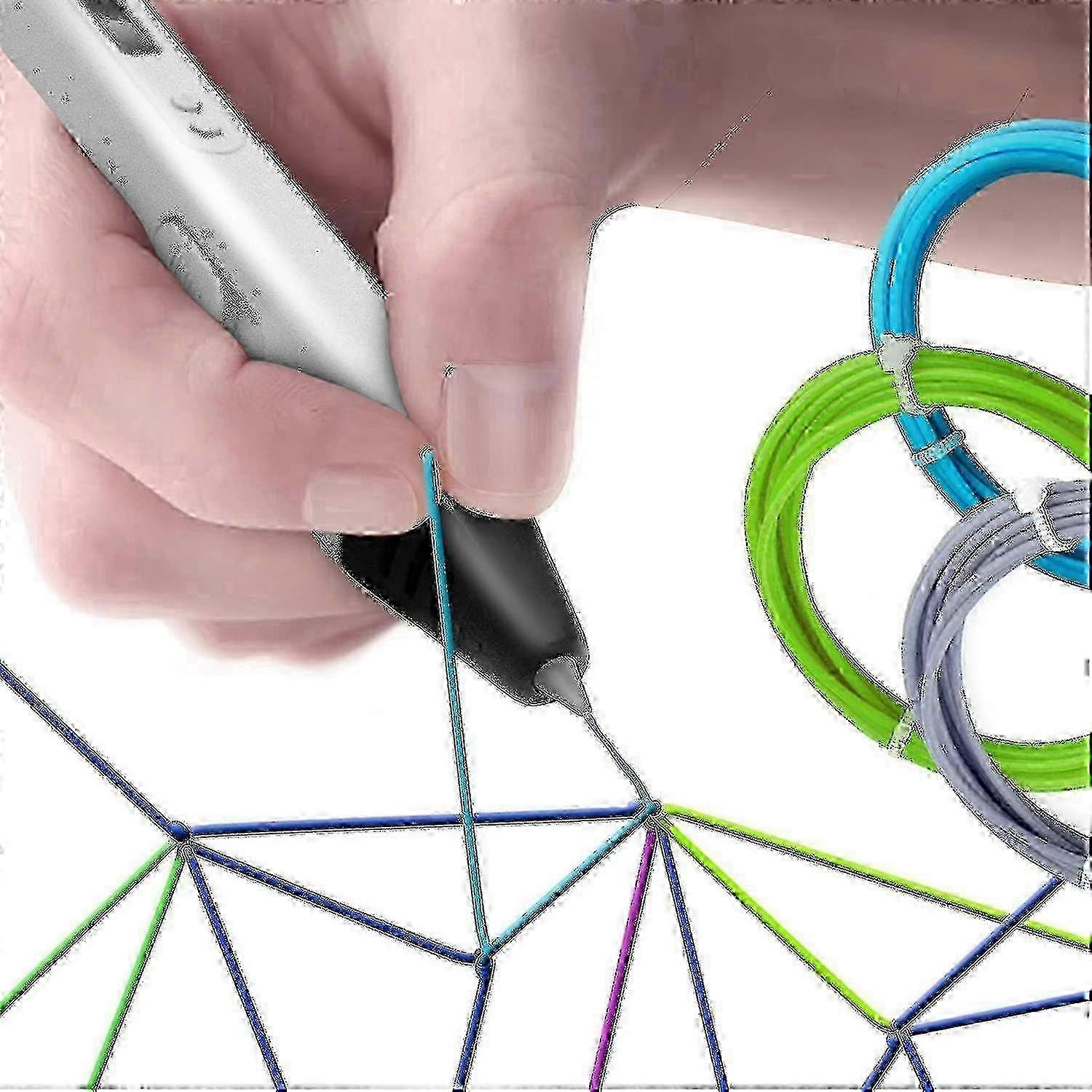 Blue Professional Printing 3d Pen With Oled Display