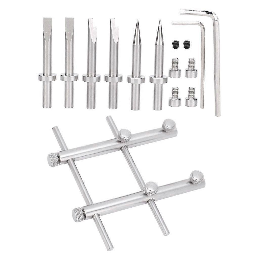 Camera Lens Repairing Remove Tool Set Replaceable Heads Spanner Wrench for Nikon LensSH