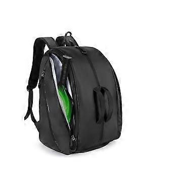 Pickle Ball Equipment Carriers With Organized Storage Comfortable Design And Ventilated Back Panel For Outdoor Sports  White