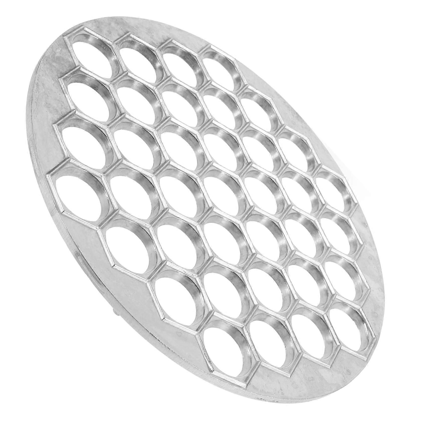 Alloy Dumpling Maker Ravioli Mould Silver DIY Kitchen Tool for Homemade Dumplings