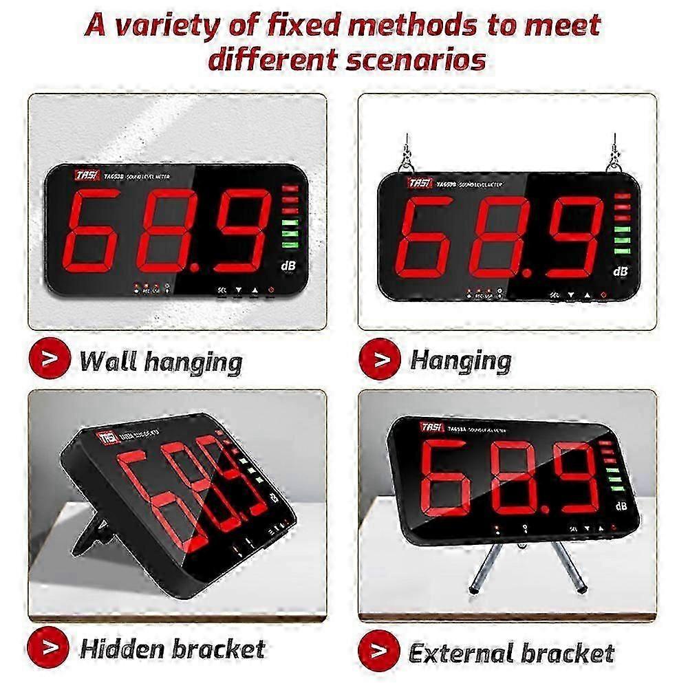 TASI TA653A Professional Sound Level Meter High Precision Noise Measurement Tool