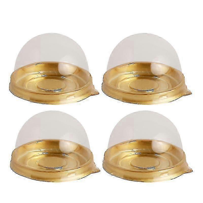 50pcs Cupcake Containers - Durable Cake Boxes for Bakery and Events