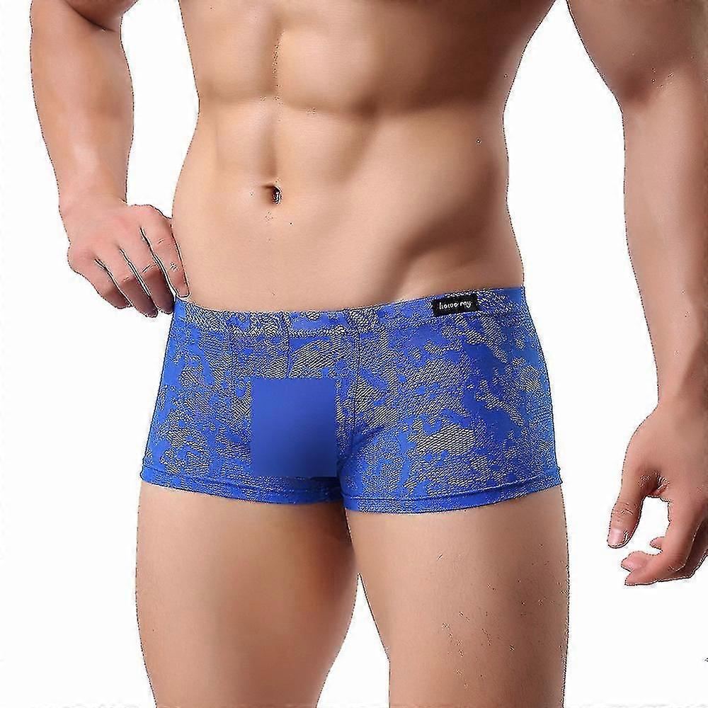 Pitsi Bokserit Miehet Pullistuva Pussi Rungot Alushousut Alusvaatteet Alushousut