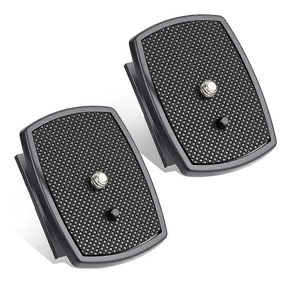 2 Pack 43x43mm Quick Release Plate for Tripods Camera Mount Adapter with Screws