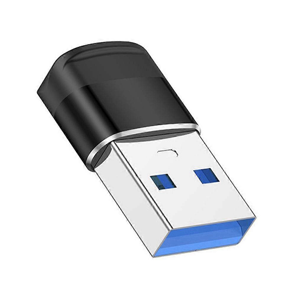 USB 3.0 to Type C Adapter 10Gbps Data Transmission Fast Charging Adapter for IPhone 15 Xiaomi Huawei Accessories Black