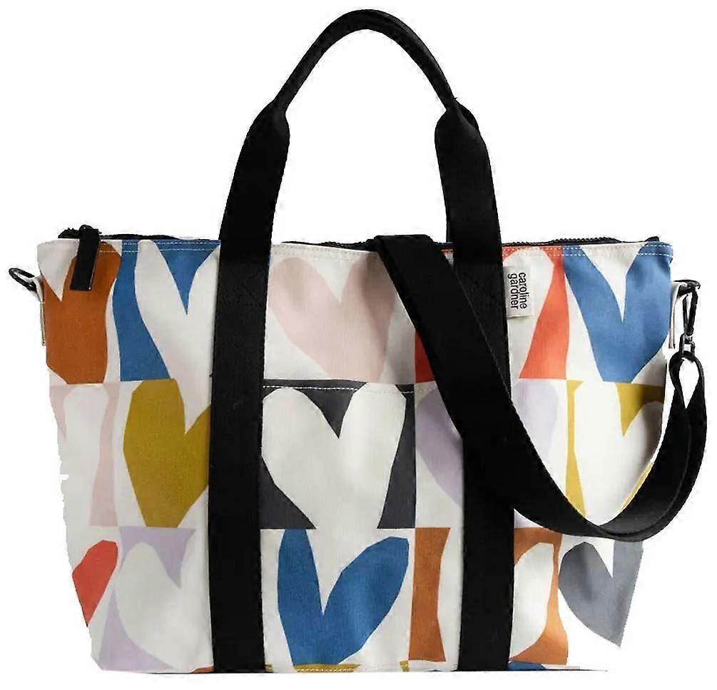 Caroline Gardner Checkmate Heart Weekend Bag - Multi-colour