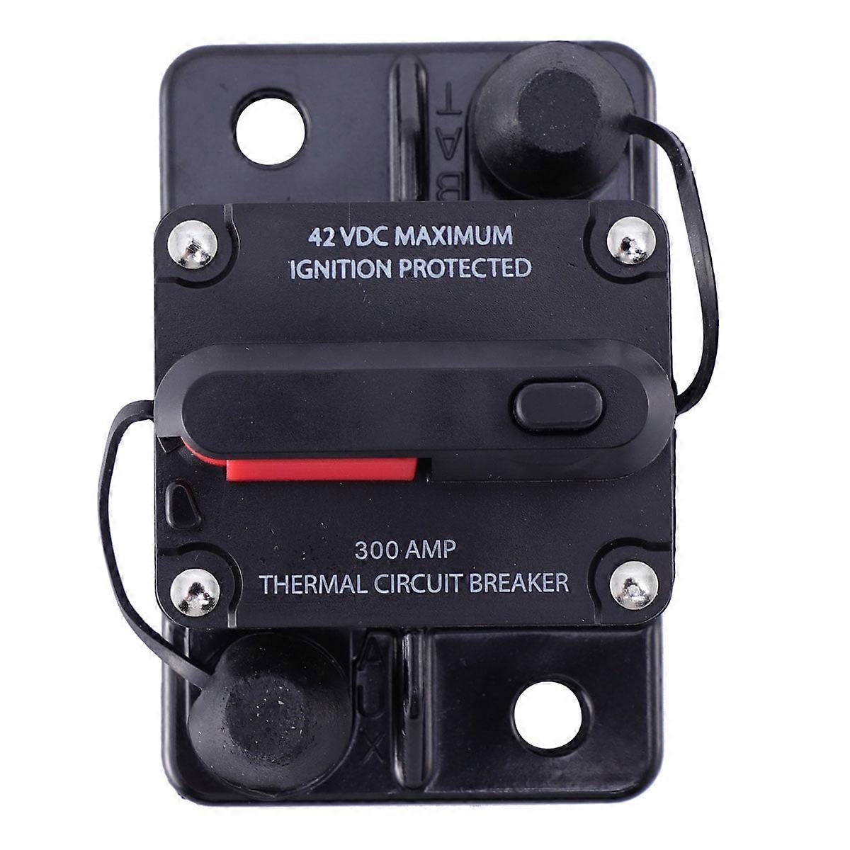 300A Inverter Circuit Breaker Auto Reset Waterproof Cat Boat Fuse Inverter