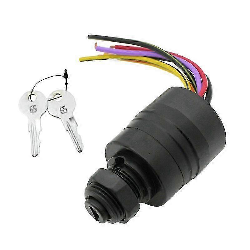 Ignition key switch for Mercury outboard 6 wire replaces 17009A2 MP41070-2 marine engine