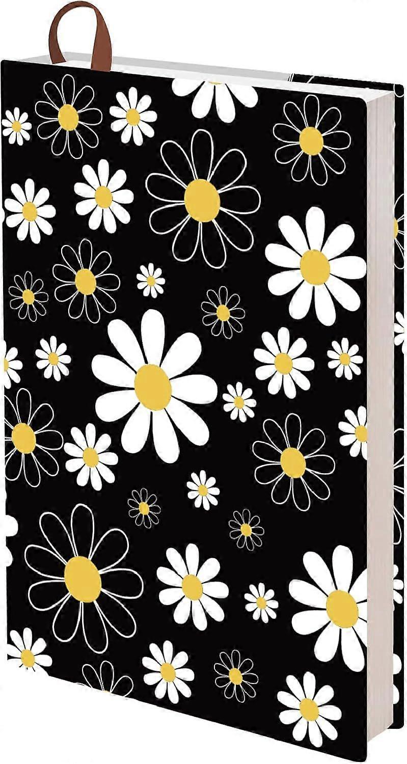 A5 Flower Book Sleeve Cover Butterfly Washable Reusable Large Nylon Book Protector 12.4x8.8Inch Elastic Notebook Wraps Suitable for Most Hardcover Boo