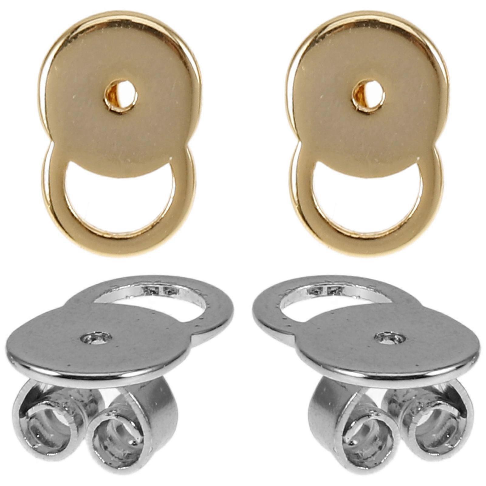 Earring Support Backer 4Pcs Star-Shaped With Ears Simple Style Diy Projects Diy Enthusiasts 6Mm Copper Ear Support