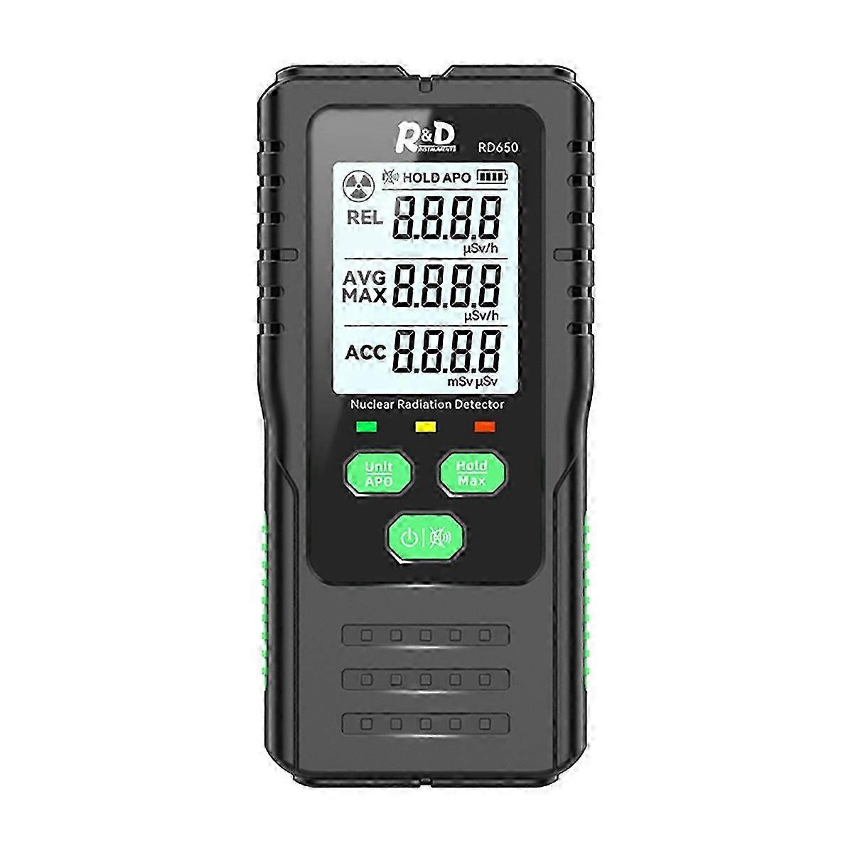 RD650 Geiger Counter Nuclear Radiation Detector X-Ray γ-Ray β-Ray