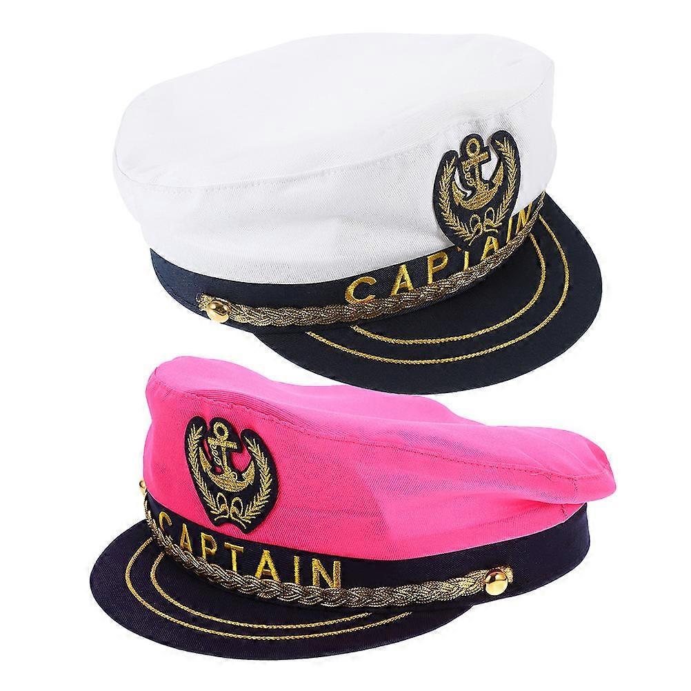Sailor Hat Captain Hat for Cosplay 2Pcs Party Costume