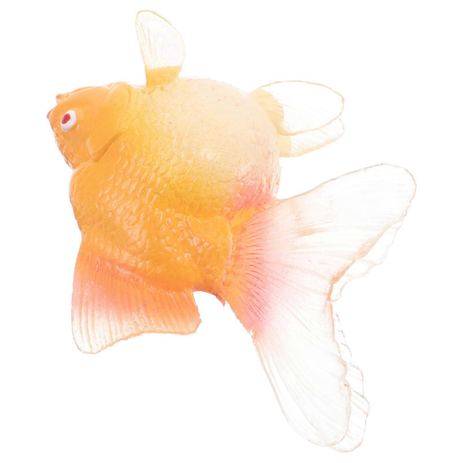 Aquarium Fish Decorations Artificial Goldfish Model for Decor