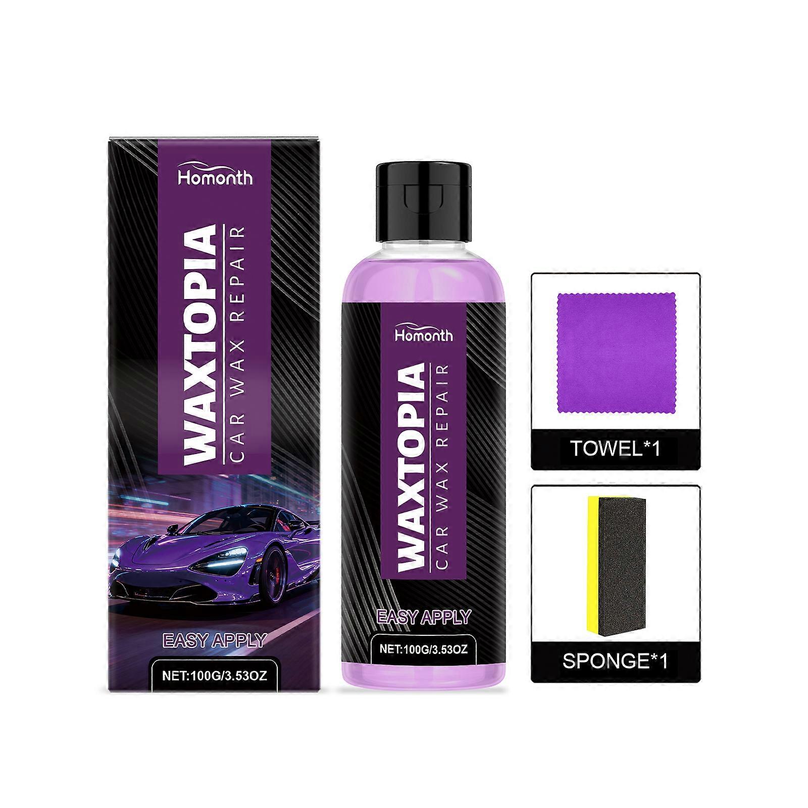 Car Paintwork Care Kit Scratch and Stain Removal with Gloss Enhancement