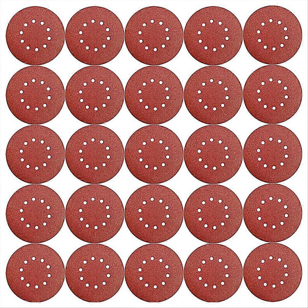50Pack 9Inch 10Hole 40 Grit Hook-and-Loop Drywall Sandpaper