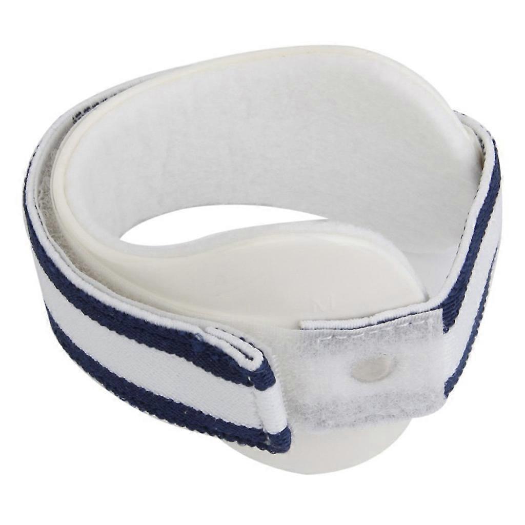 Adjustable Tennis Elbow Support Epicondylitis Clasp White M