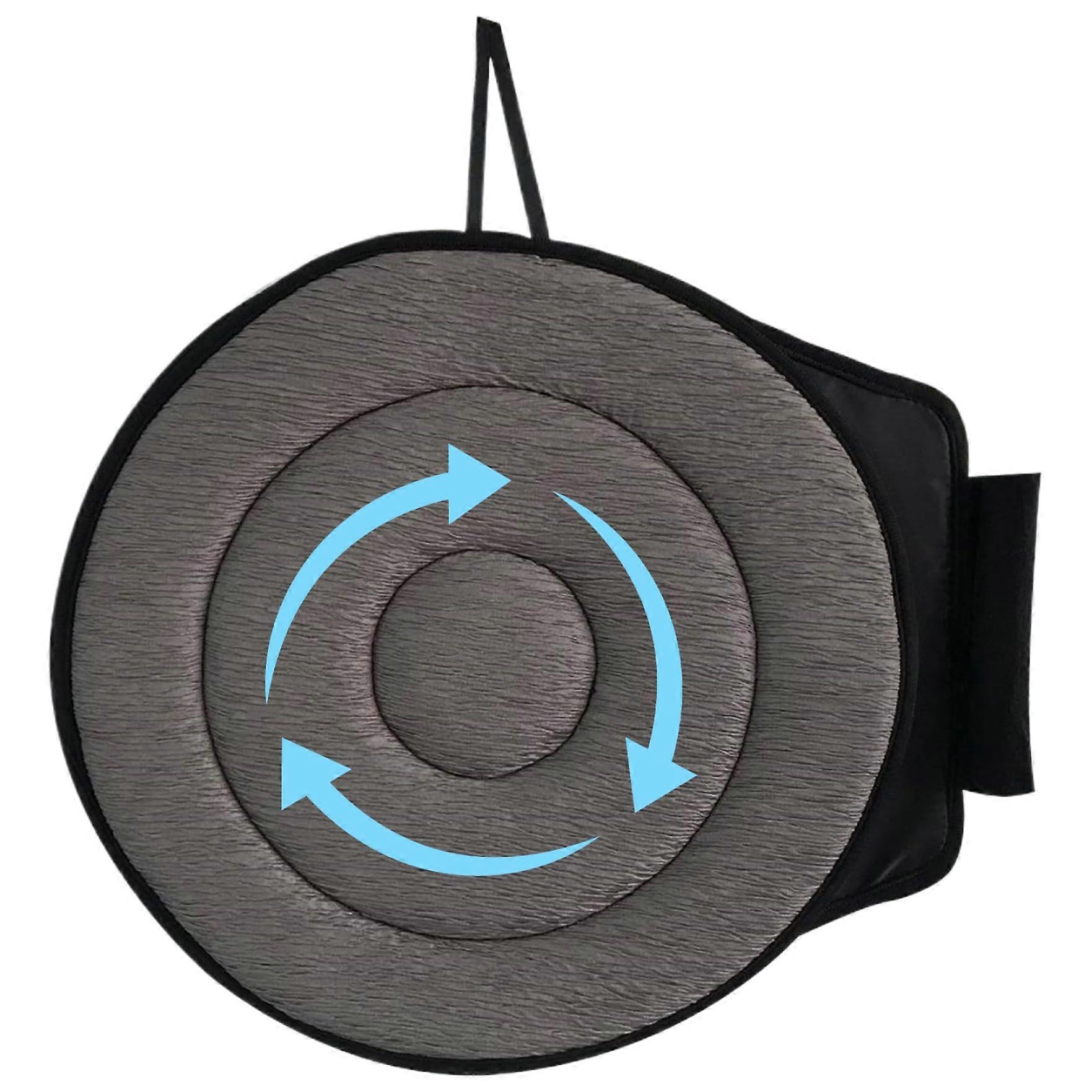 Swivel Car Seat Cushion 360° Rotation Ergonomic Breathable Support for Elderly Disabled Pregnant