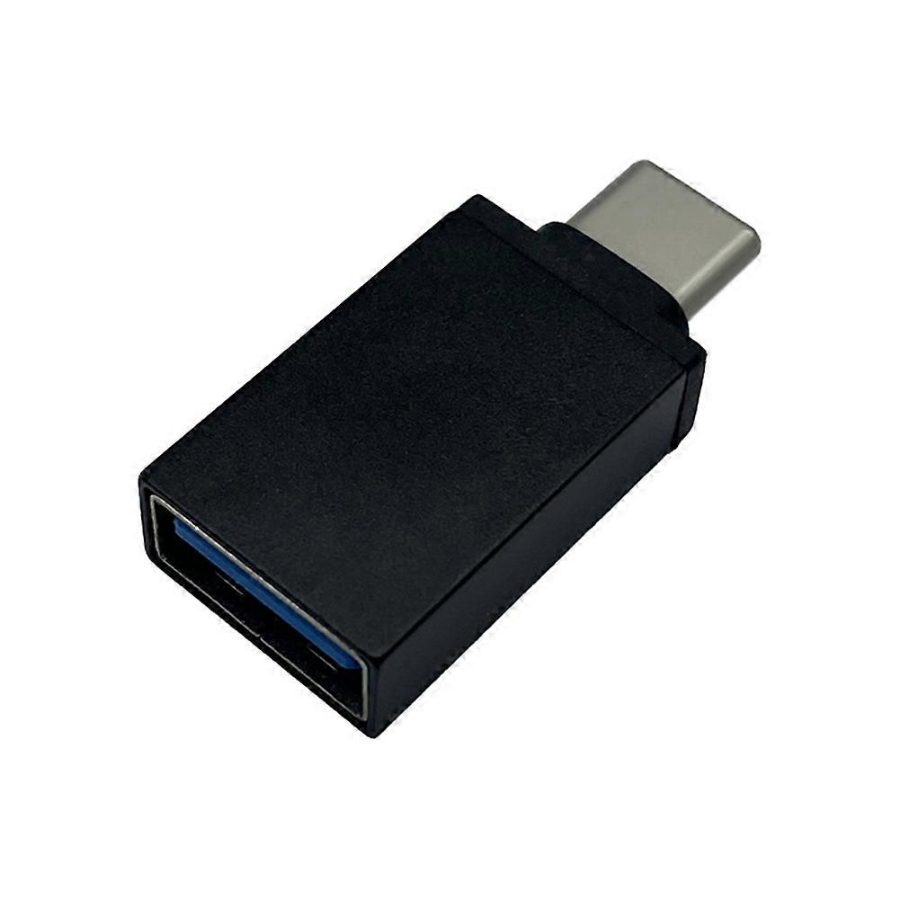 USB C Data Blocker, USB-A to USB-C Data Blocker Protect Against Juice Jacking, Support Safe Fast Charging Black