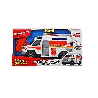 Civière Jouet Incluse Dickie Toys City Ambulance, Krankenwagen