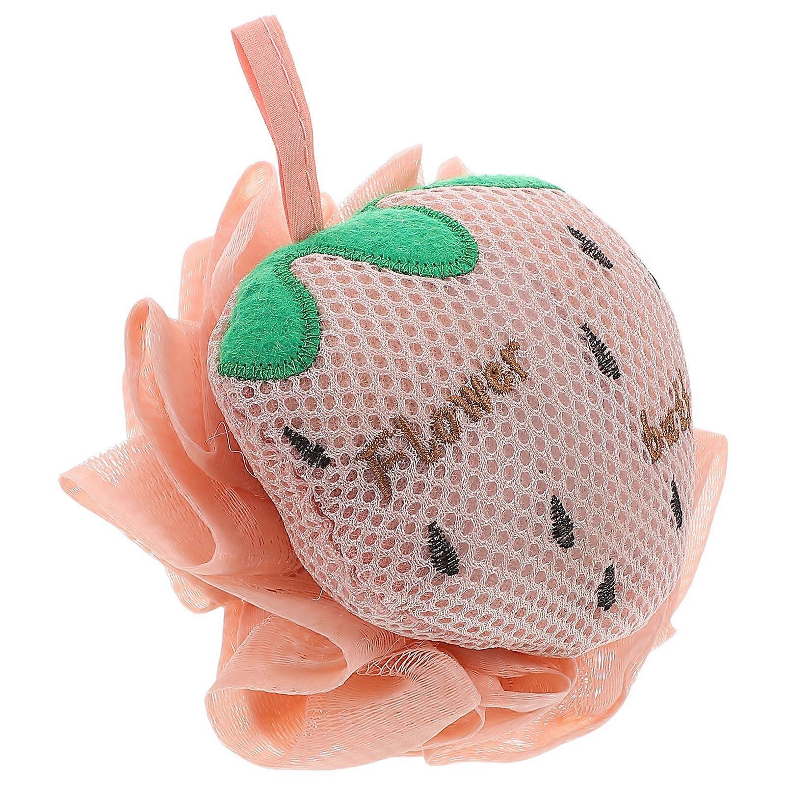 Exfoliating Body Sponge Pink Bath Loofah for Shower Use