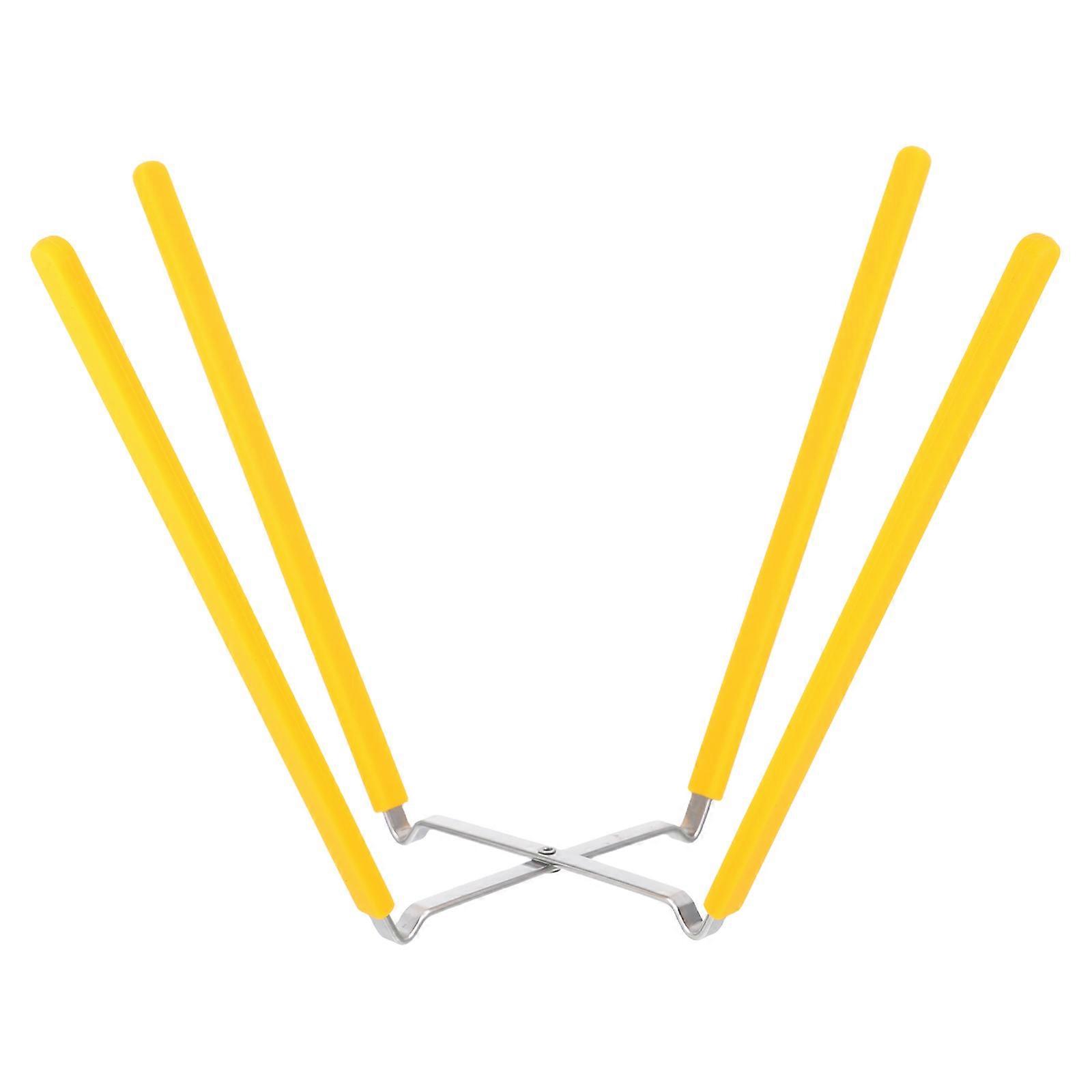 Egg Cake Stand Four Claws Foldable Cooling Rack Stainless Steel