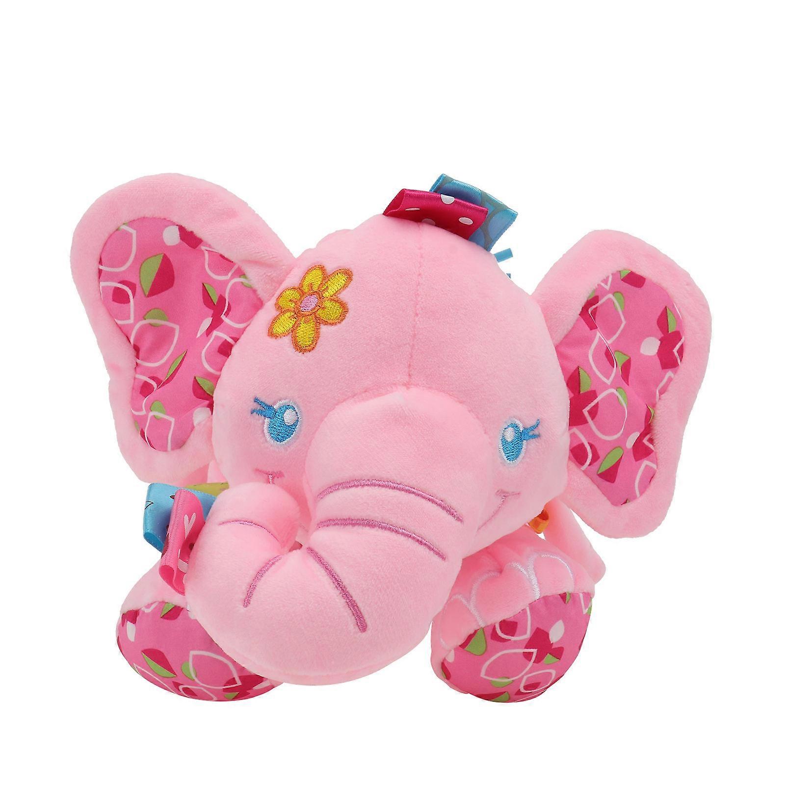 Toys Cotton Elephant Rattle for Pushchair Multi-Functional