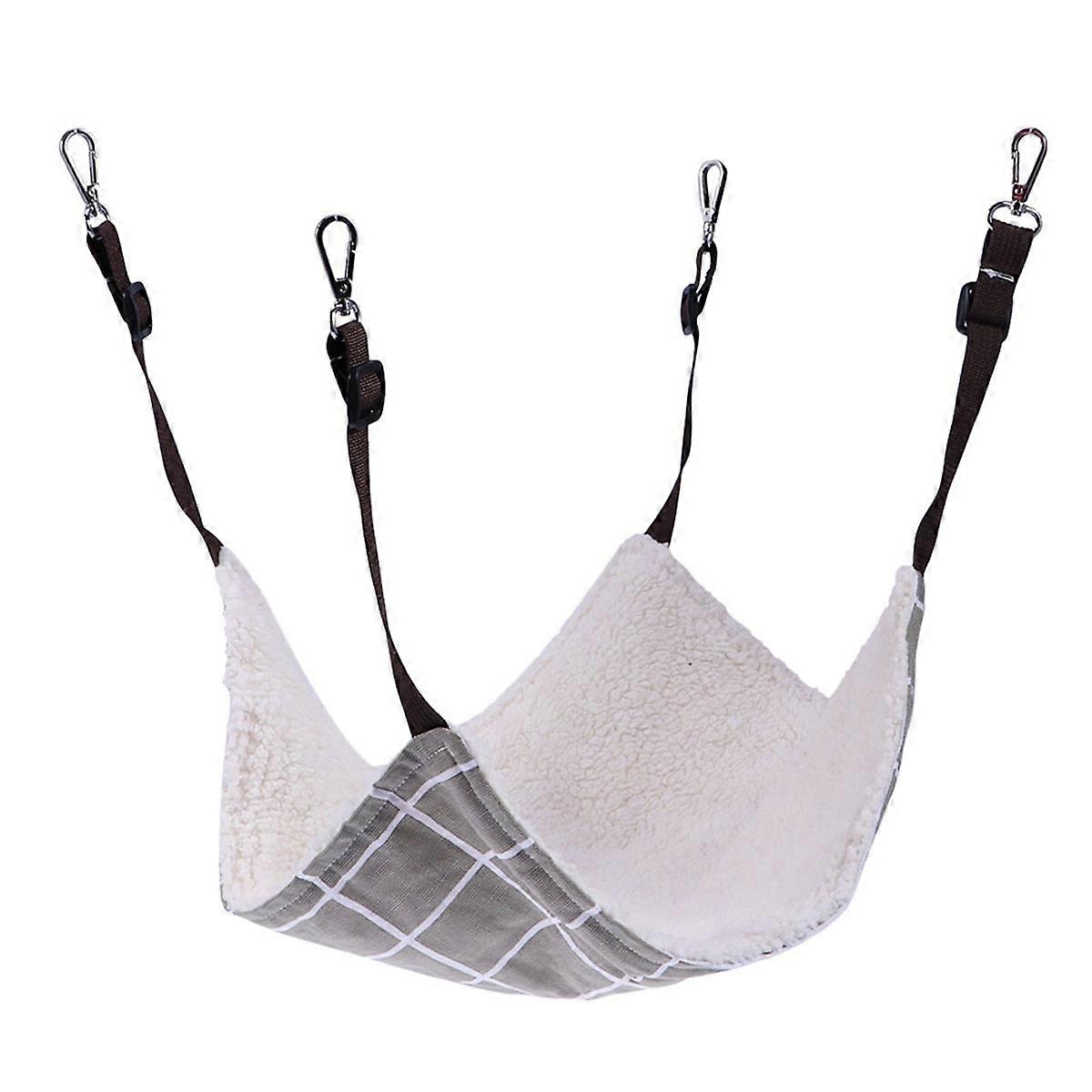 Cat Bed Cushion Double Layer Canvas Hammock for Pets 3Pcs Bed