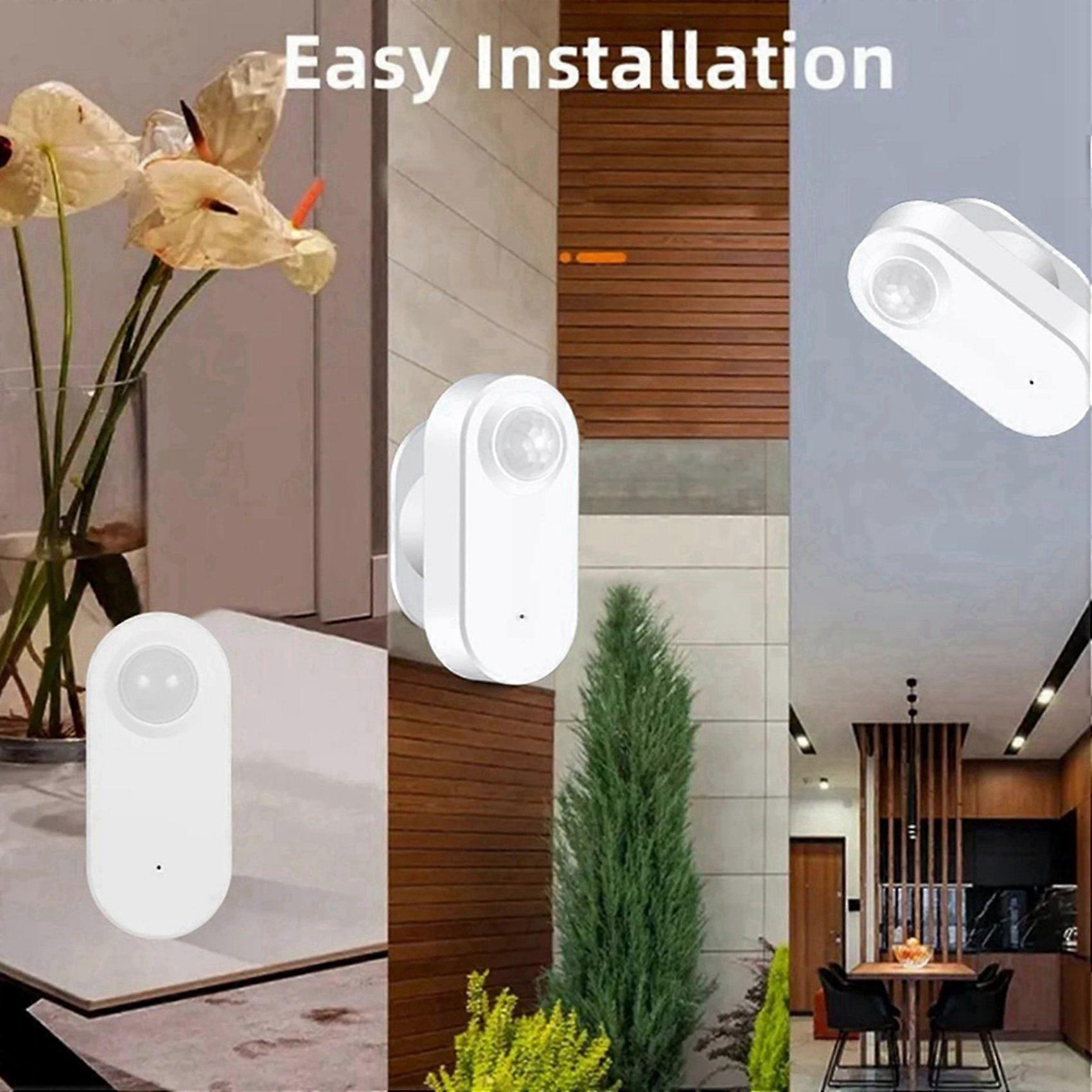3X Graffiti Smart Zigbee Human Presence Sensor Pir Human Motion Sensor Battery Powered Sensor