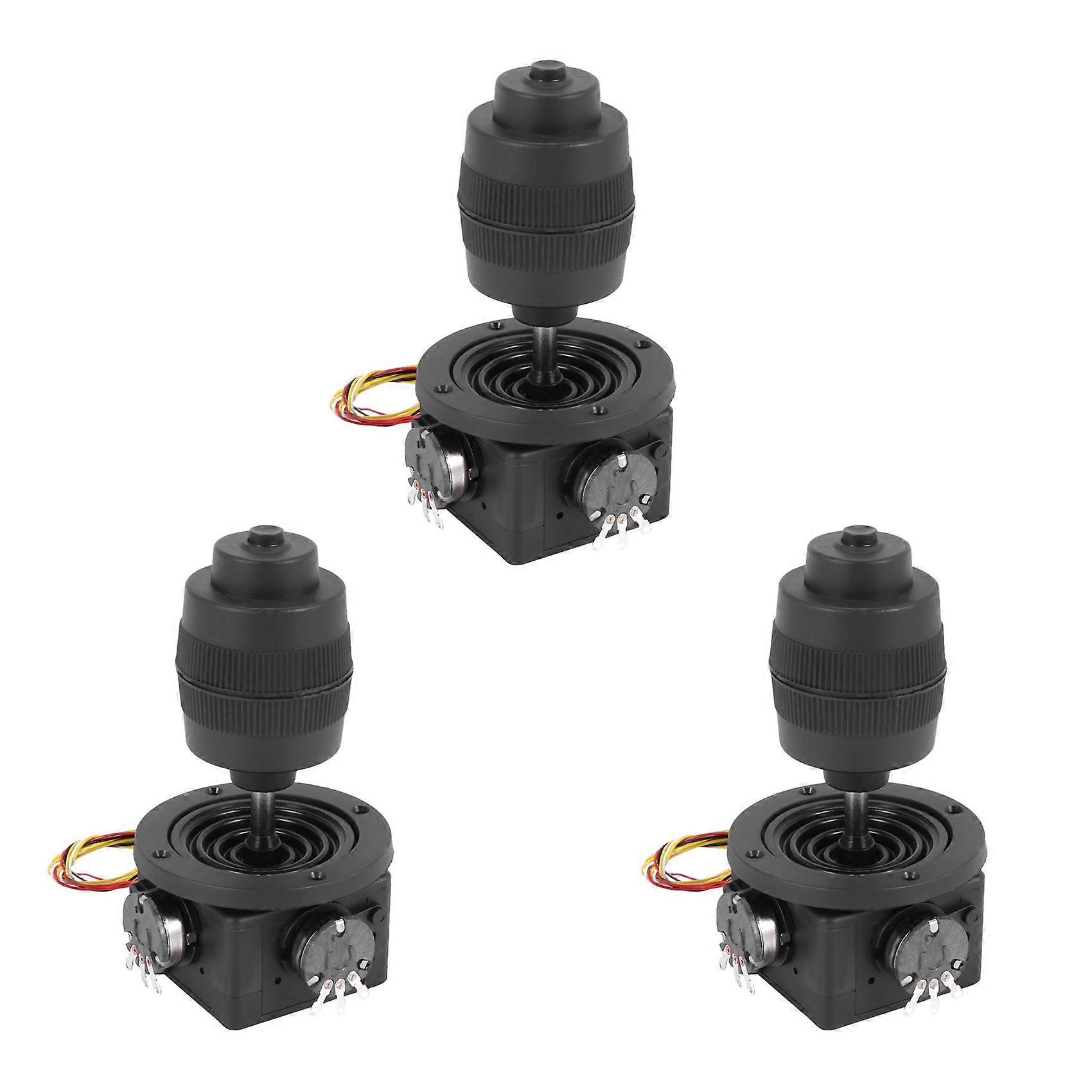 3X 4-Axis Joystick Potentiometer Button Controller for JH-D400X-R4 10K 4D Sealed Rocker Potentiometer