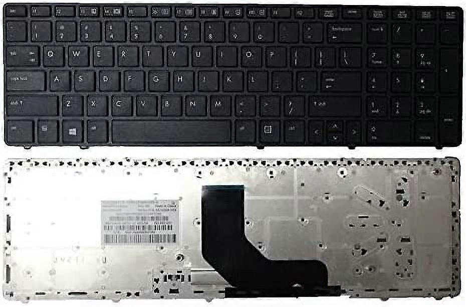 New Laptop Keyboard (without thumbpointer) for HP ProBook 6560b 6565b 6570b 6575b US layout Black color
