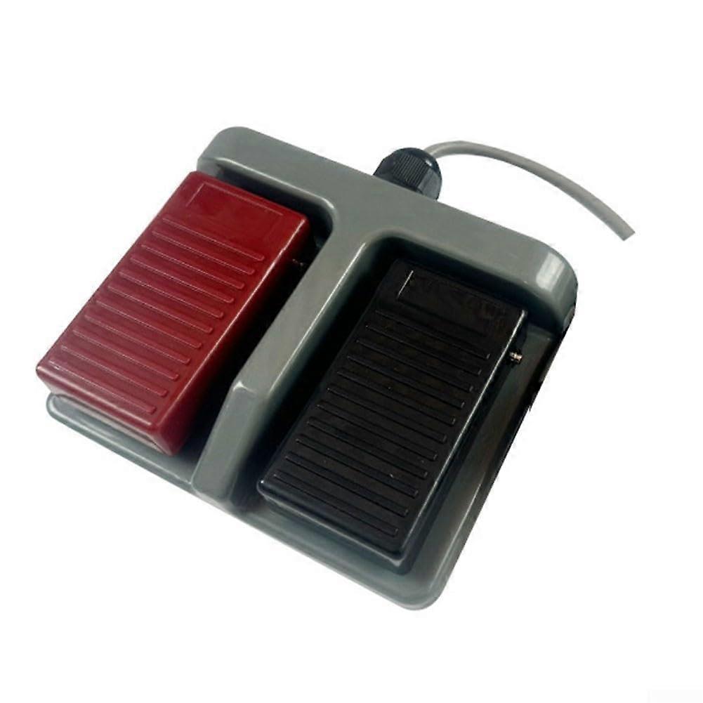 USB Foot Pedal Switch Dual Control Programmable Pedals for Gaming and Equipment Management
