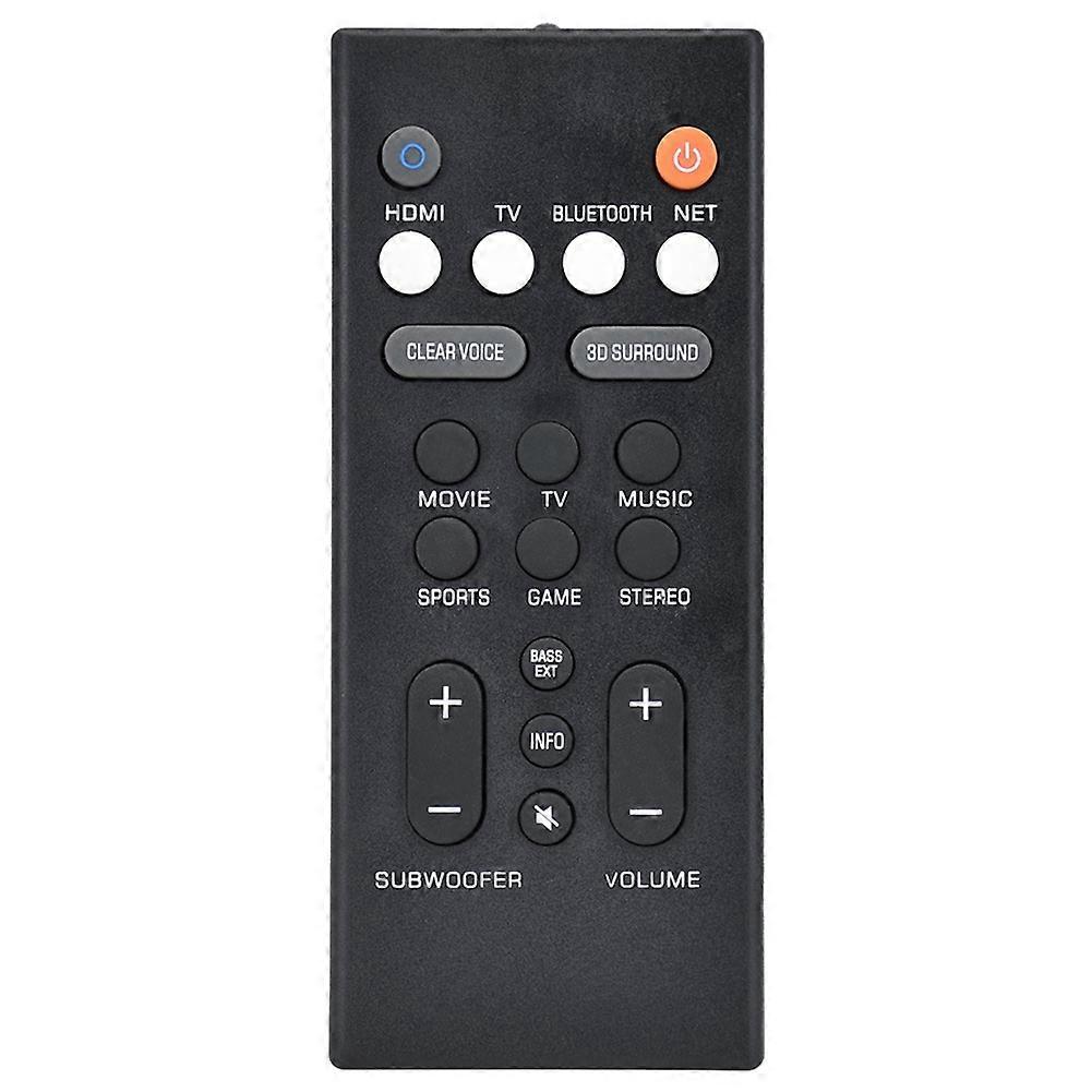 Speaker Remote Control for Yamaha YAS-209 YAS-109 Echo Wall Audio Remote Control Replacement ATS-2090