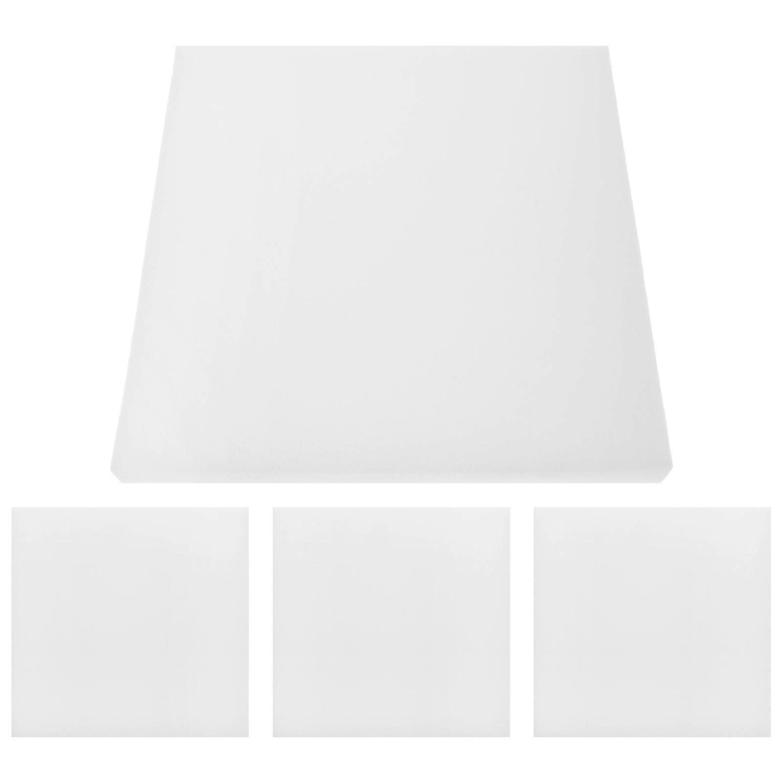 Hydroponic Planting Sponges Square for Growth 8Pcs White Set