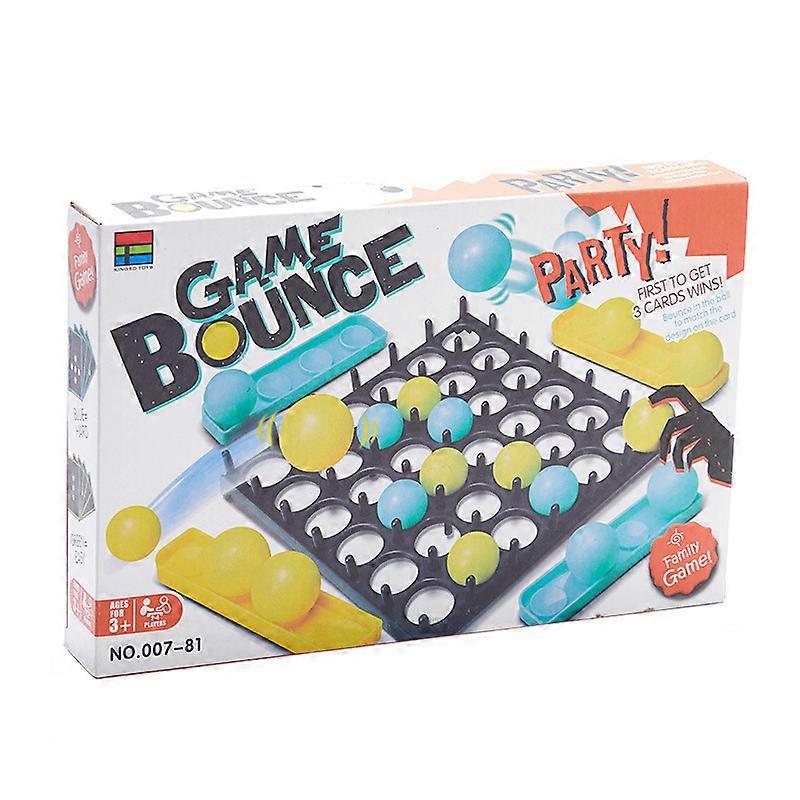 Bounce Ball Game Jumping Ball Board Table Game Interaction Family Party Desktop Bouncing Funny Toy Kit for Children Adults