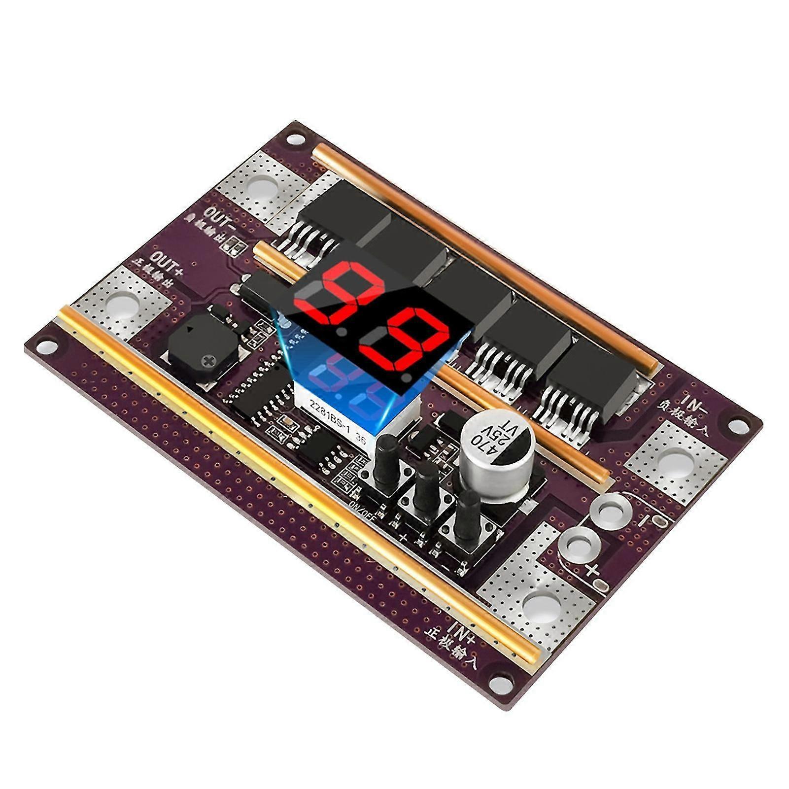 1 Set Spot Welding Machine High Efficiency 5 Mos Tubes 99 Levels Power Adjustment With Control Board Copper Post Rechargeable Battery Welding P