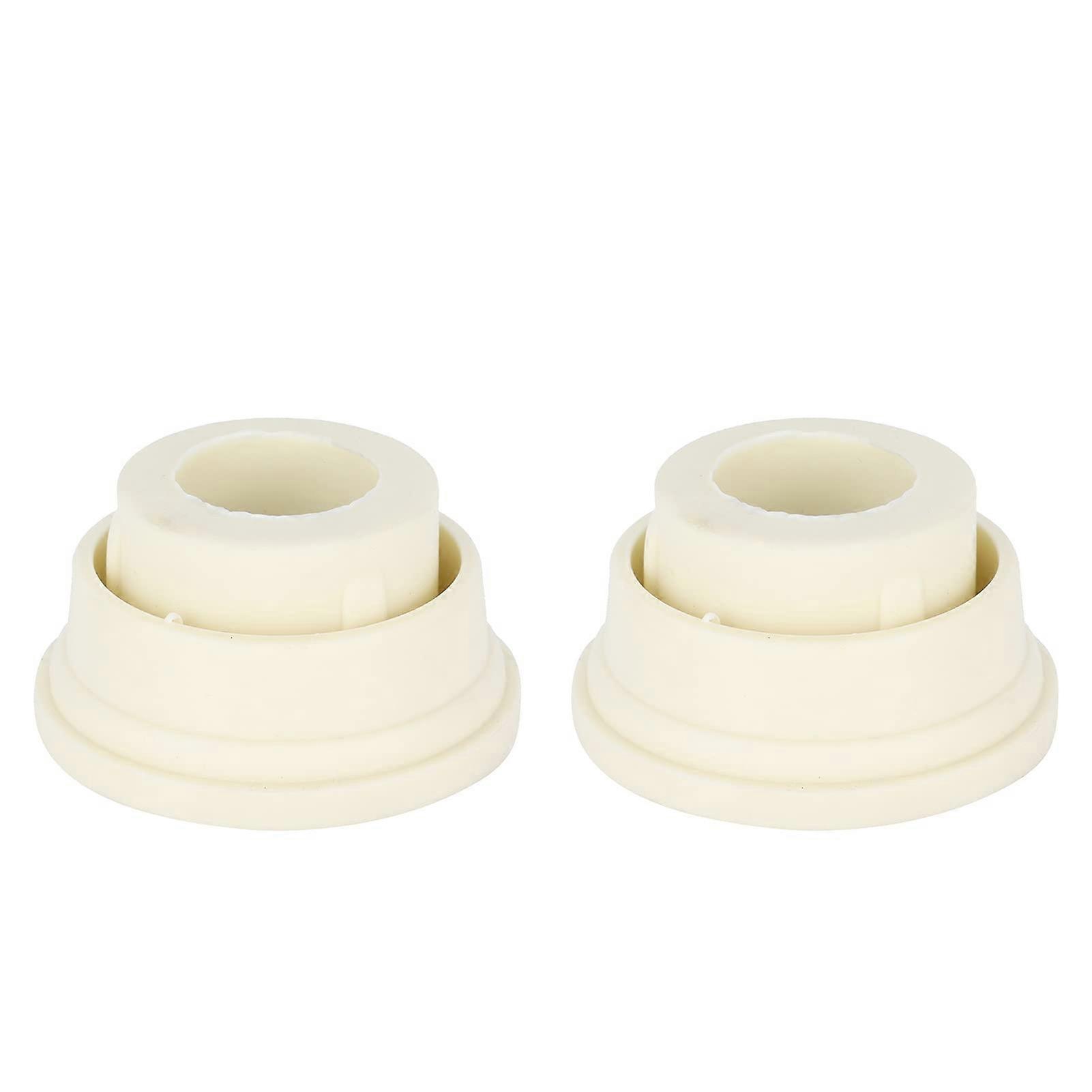 2Pcs Pool Ladder Bumpers Rubber Plugs Replacement Universal Fit Durable AntiAging Rubber