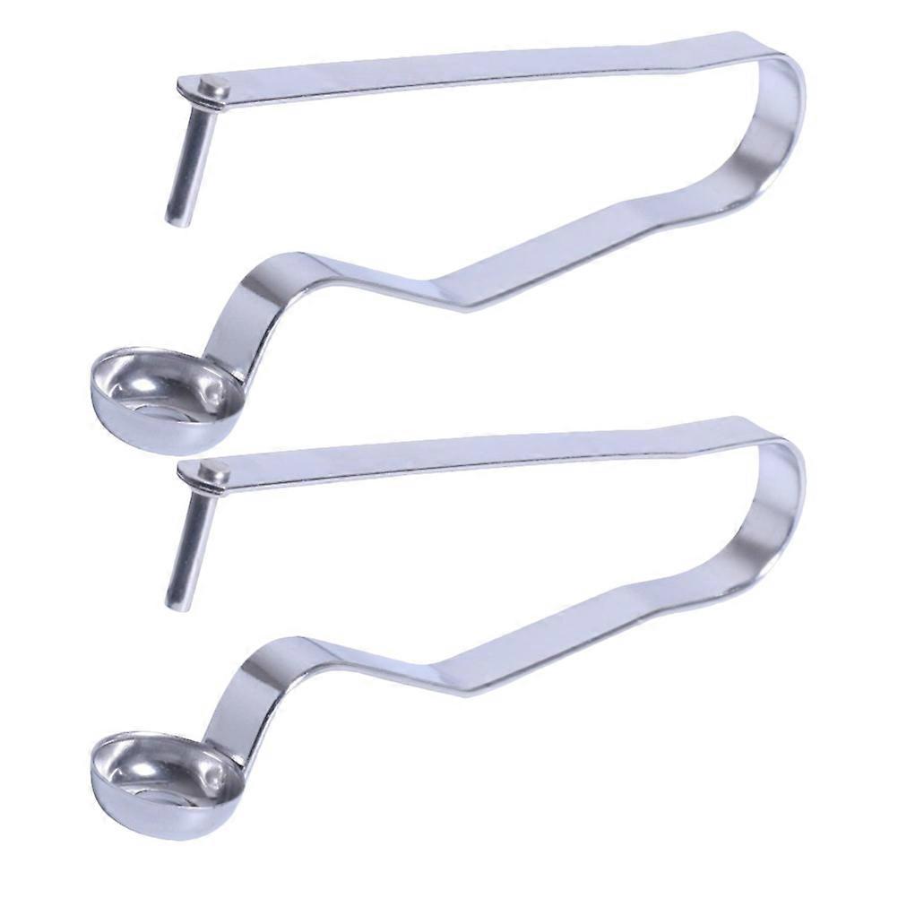 Kitchen Gadget Manual Red Dates Core Removers Stainless Steel 2Pcs