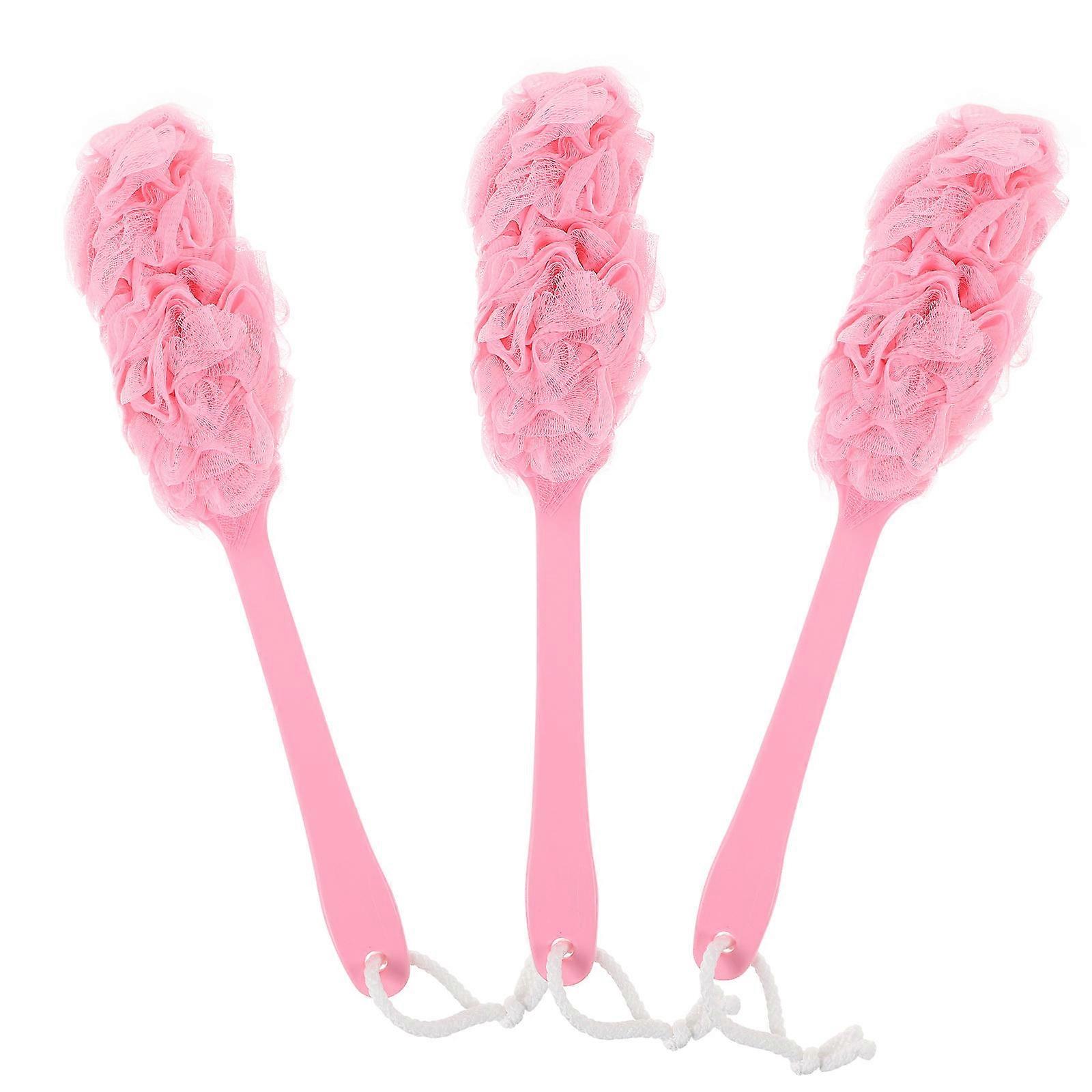 Shower Brush Long Handle Bath Body Cleaning Brush for Bathing 3Pcs Set
