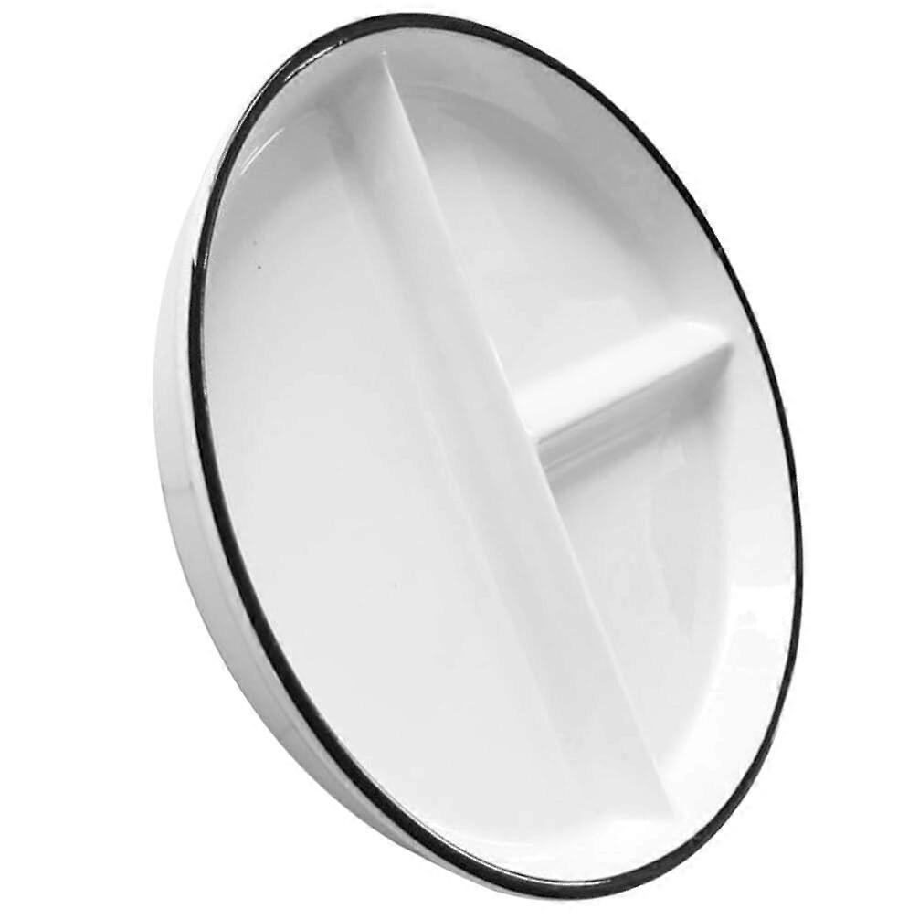 Ceramic Divided Portion Control Dinner Plate for Salad and Luncheon with Elegant Craftsmanship