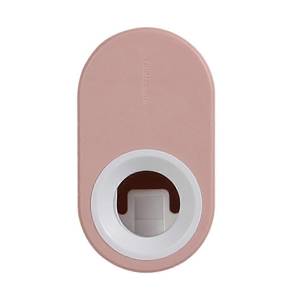 Hanging Toothpaste Dispenser Toothpaste Holder for Storage 3Pcs Pink