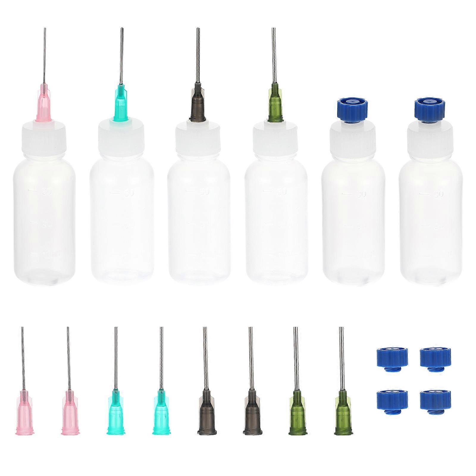 Applicator Bottles for Sewing Machine Oil Storage 1Set Plastic Containers