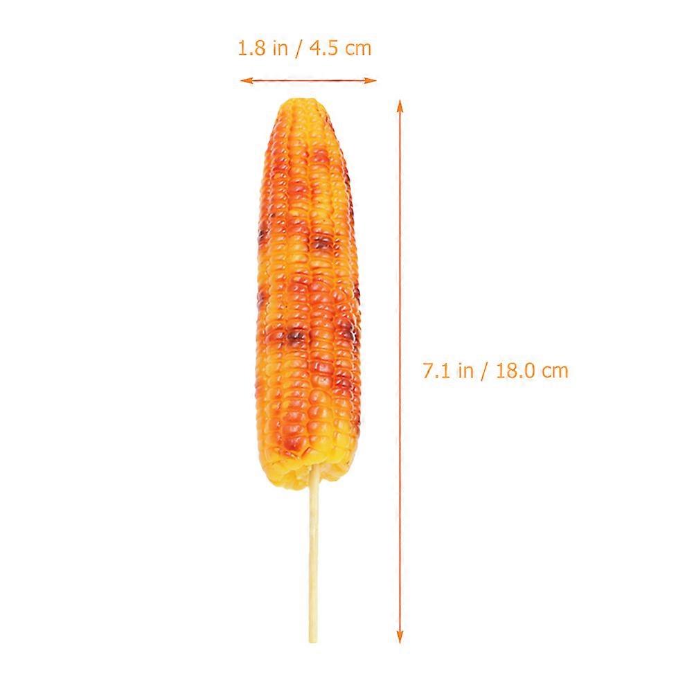 Imitation Vegetable Model Grilled Corn for Fall Decorations