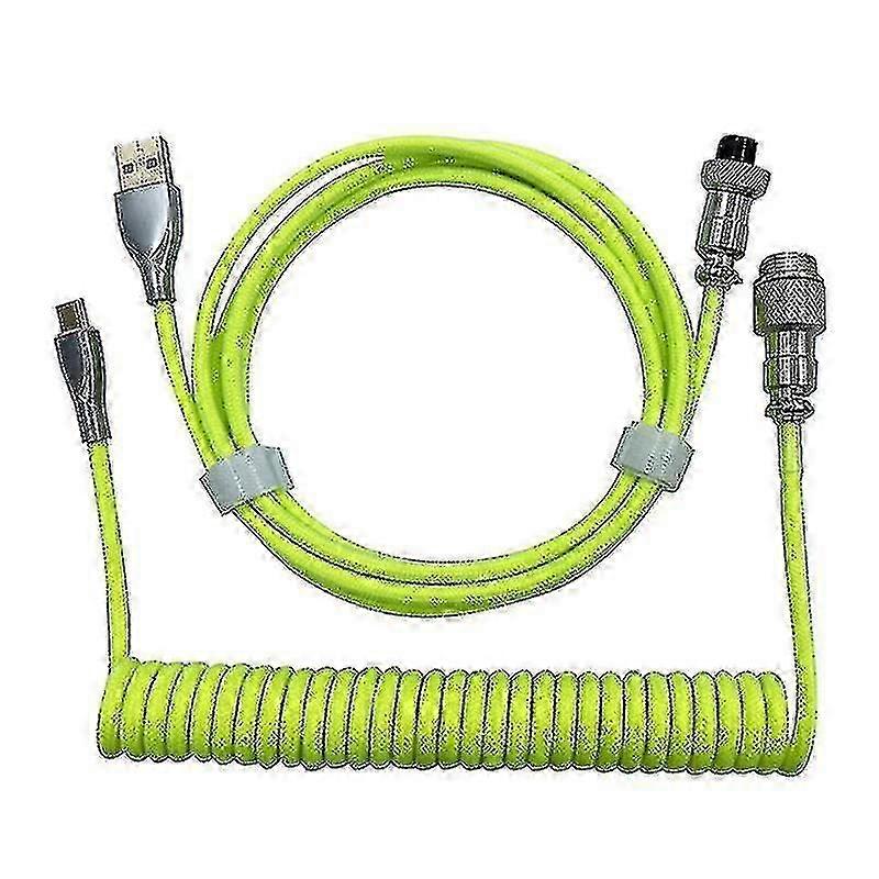 2025 Mechanical Keyboard Cable Aviation Plug-in Cable Usb Data Cable Game Data Cable Mechanical Keyboard