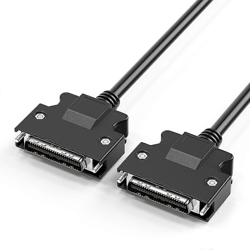 SCSI Data Cable CN50P 2m Speed Transfer Industrial PLC Servo IO Control 28AWG Flexible
