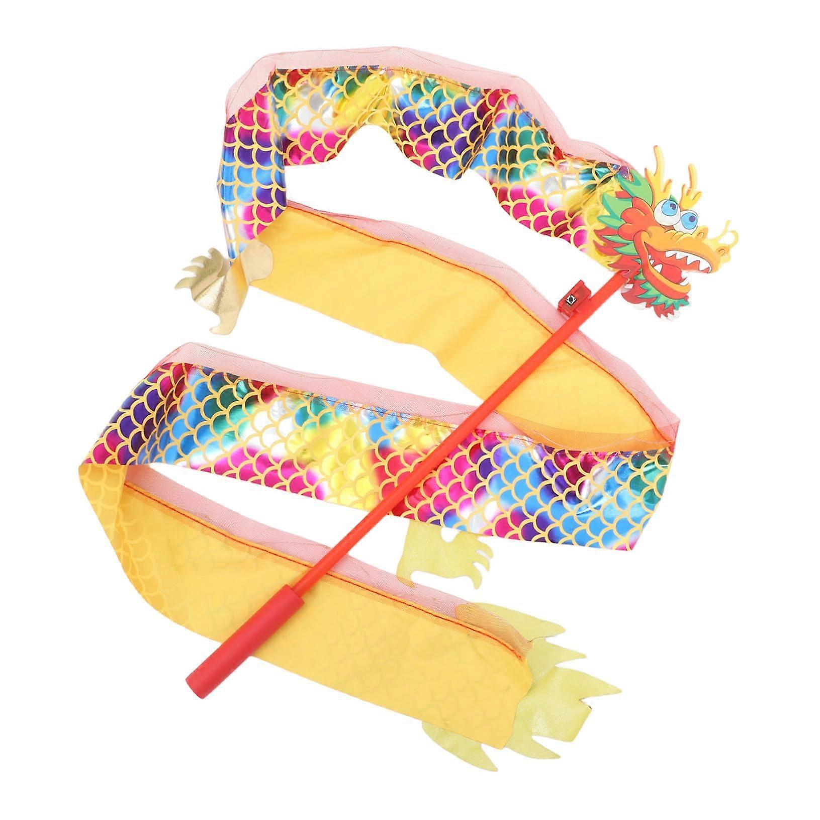 Colorful Gymnastics Ribbon for Dance Performance Lightweight Rhythmic Streamer Durable Design