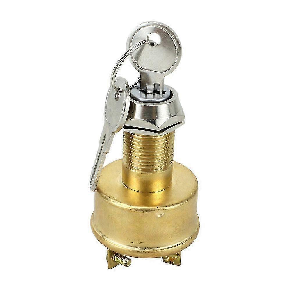 Marine Ignition Switch Compatible With Boats And Rvs