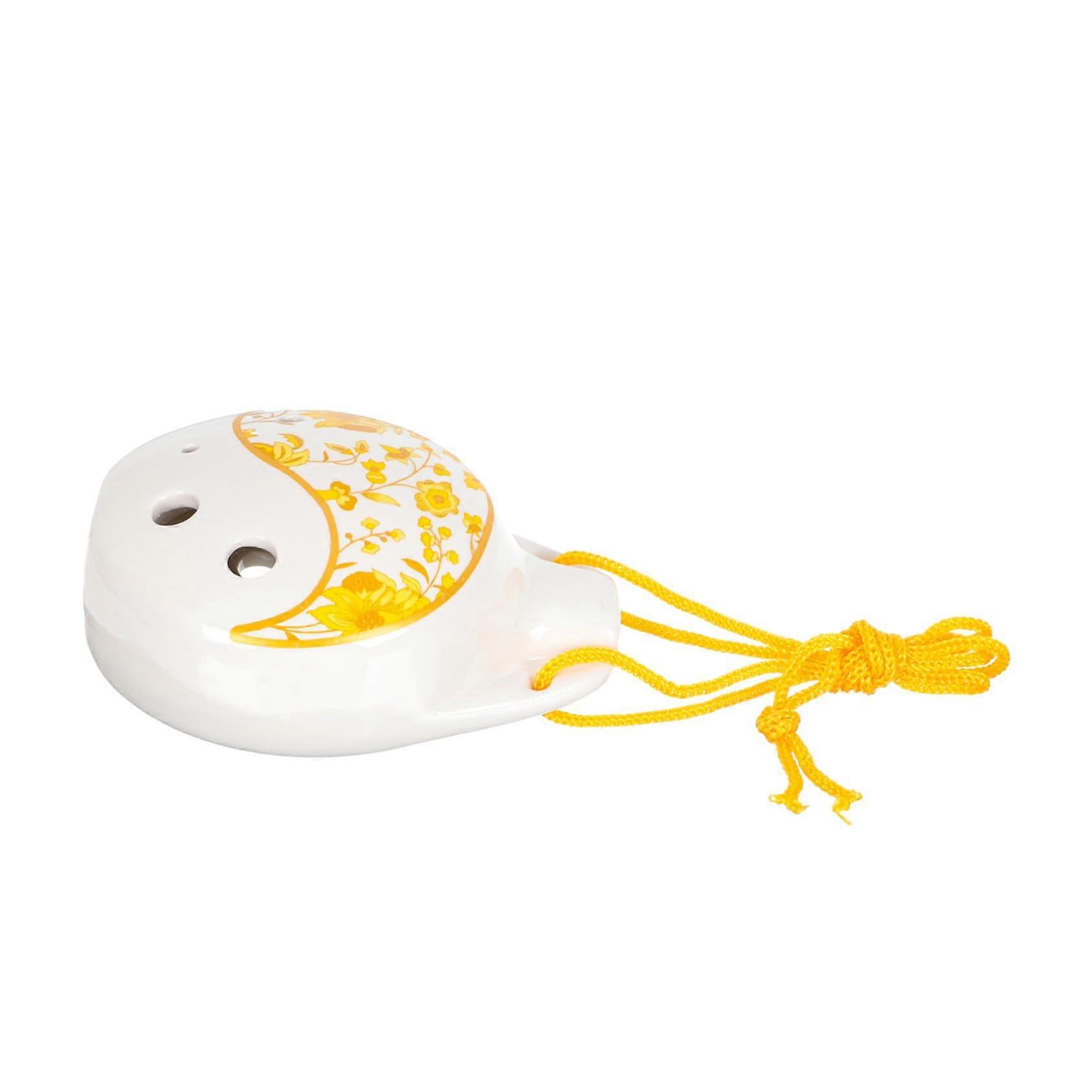 Alto Ceramic Ocarina for Beginners with Clear Powerful Tone, Compact Size and Consistent Tuning