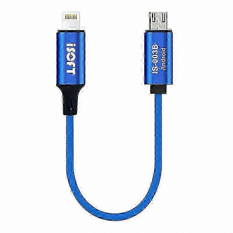 ISOFT IS-003B Lightning to Micro-USB Cable for Fast Charging & Data Sync